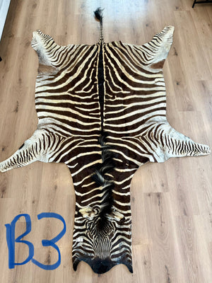 B Grade Zebra Skin (B3)
