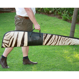 Black Zebra Skin Rifle bag